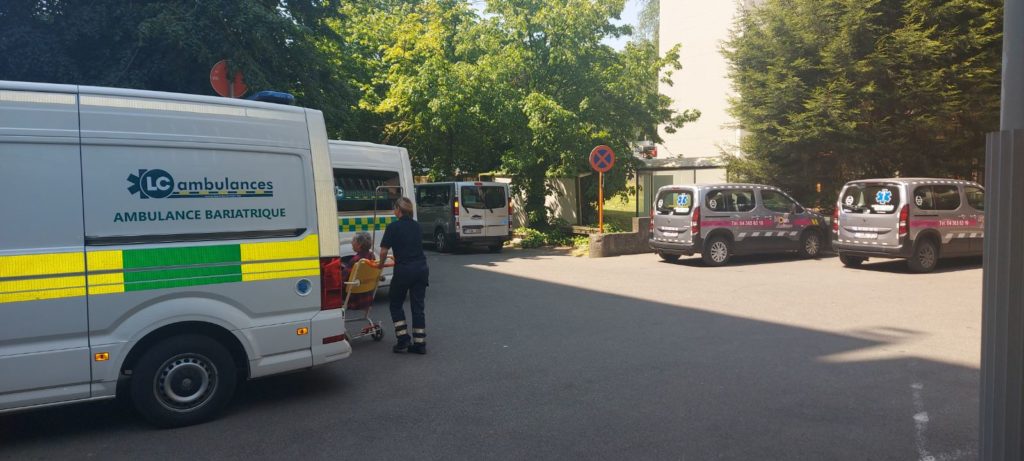 LC Ambulances au CHU de Liège site Sart Tilman